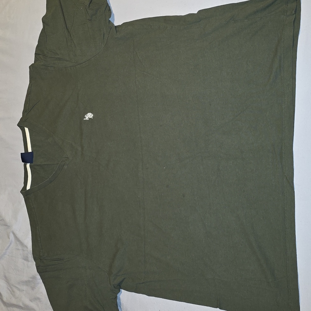 U.S. Polo Assn. Forest Green V-Neck Tee